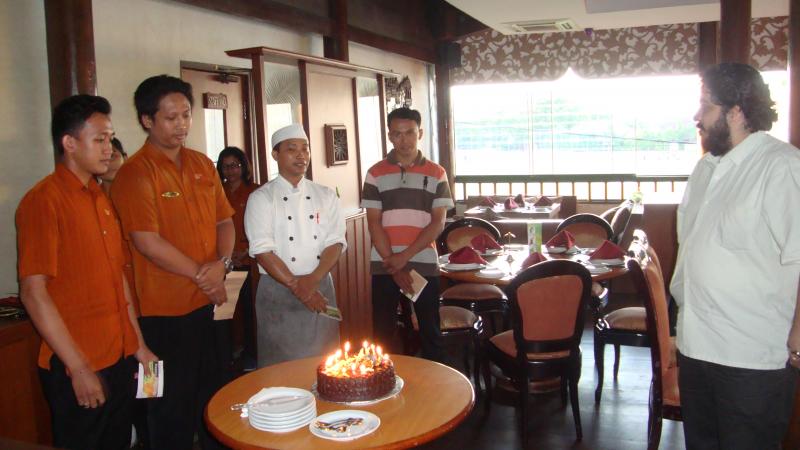 Birth Day Staff, bali indian restaurant, indian food restaurant in bali